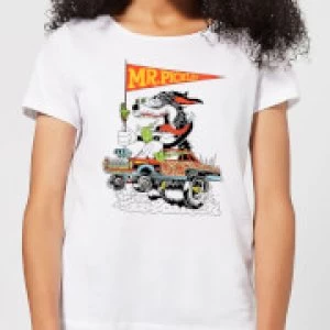 Image of Mr Pickles Drag Race Womens T-Shirt - White - S