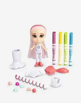 Image of Crayola Colour n Style Mermaids - Coral