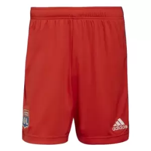 Image of 2021-2022 Olympique Lyon Away Shorts (Red)