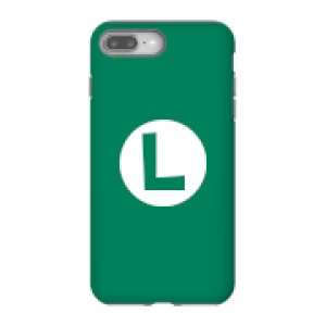 Image of Nintendo Super Mario Luigi Logo Phone Case - iPhone 8 Plus - Tough Case - Matte