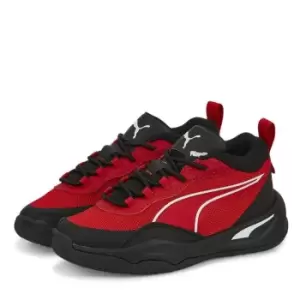 Image of Puma Playmaker Kids Basketball Shoes - Red