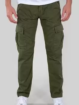 Image of Alpha Industries Cargo Pant, Dark Olive, Size 30, Men