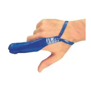 Image of Finger Stall Large, Pack of 10 Blue
