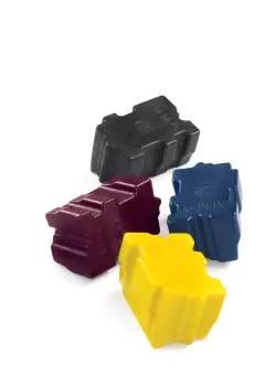 Image of Xerox 108R00746 Dry ink in color-stix cyan, 6x14K pages Pack=6 for...