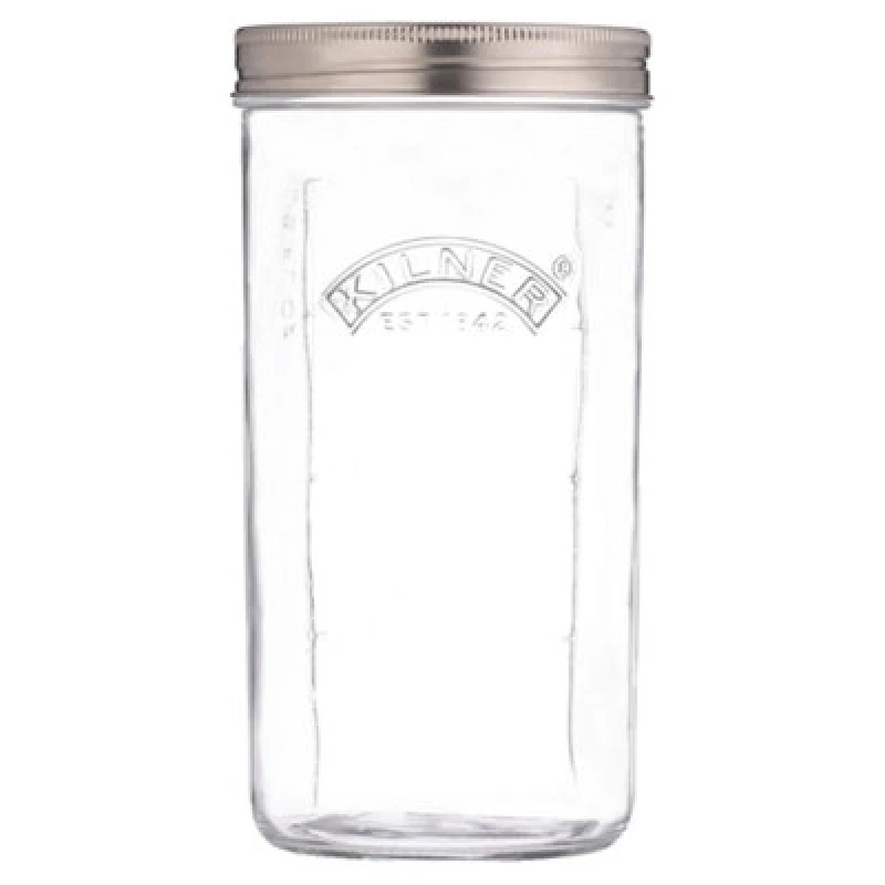 Image of Kilner 1l Fermentation Set Storage Jars one Clear 71424369055