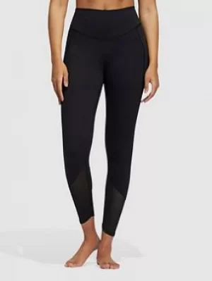 Image of Adidas Yoga 7/8 Leggings, Black Size M Women