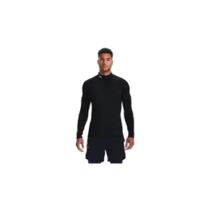 Image of Under Armour Mens ColdGear Armour Fitted Mock - Black - 3XL