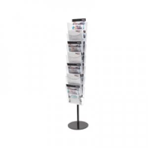 Image of Deflecto Literature File Floor Stand A4 7 Pocket CP082YTCRY
