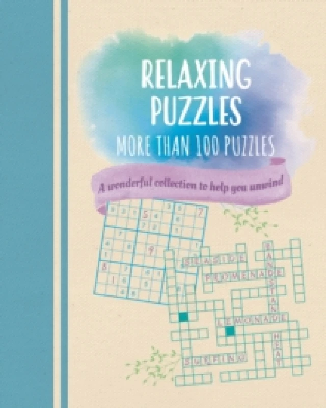 Image of Relaxing Puzzles : A Wonderful Collection of More than 100 Puzzles to Help You Unwind Paperback / softback