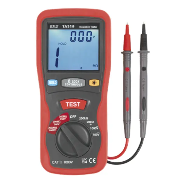 Image of Sealey Digital Insulation Tester TA319