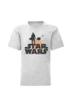 Image of Mando And The Child Silhouette T-Shirt