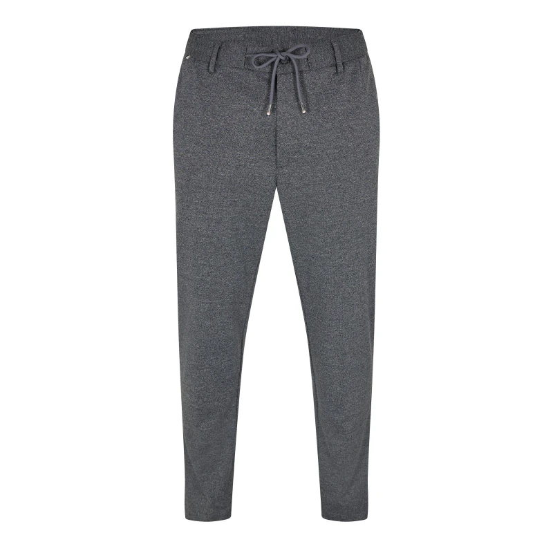 Image of Boss Mens Kane-Ds Straight Leg Trousers Medium Grey male 34