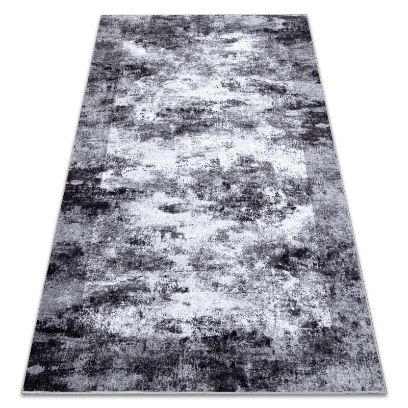 Image of RugsX Miro 52241.801 Washing Carpet Vintage Anti Slip - Grey 140X190 Cm