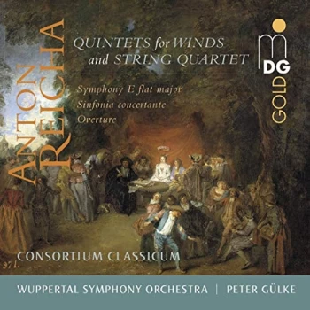 Image of Consortium Classicum; Wuppertal Sym Orchestra - Anton Reicha: Quintets for Winds and String Quartet CD