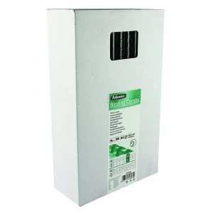 Image of Fellowes Binding Comb 14mm Black A4 Pack of 100 5346902