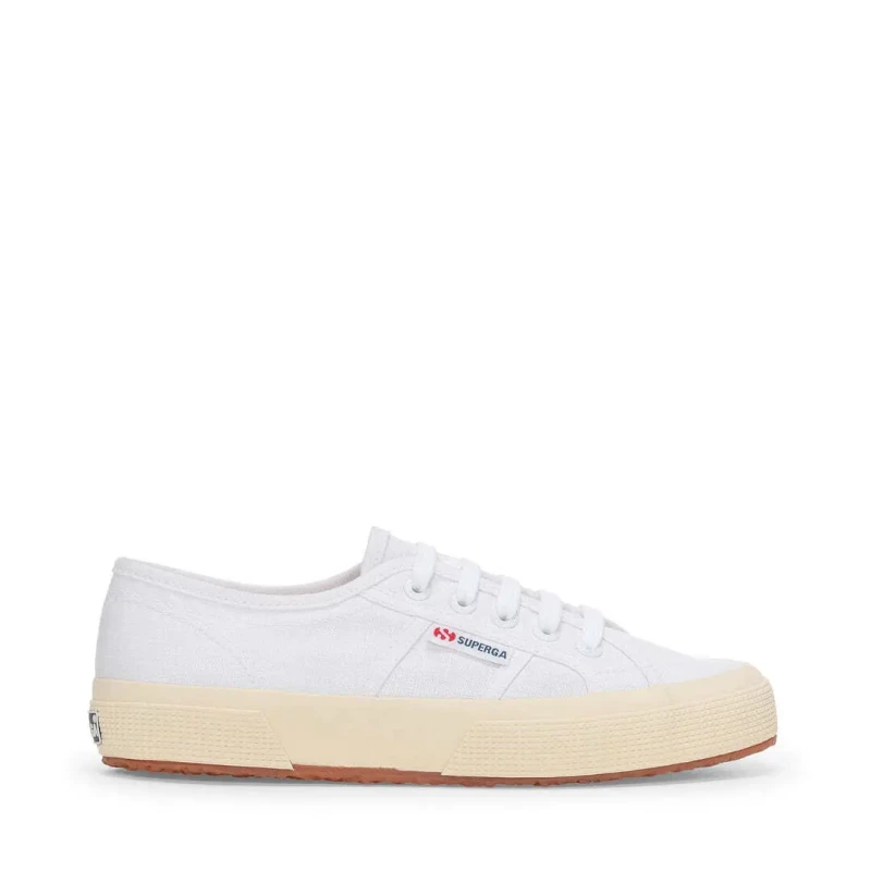 Image of Superga Womens Trainers Superga 2750 Linen Blanc Female 40