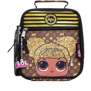 Image of Hype LOL Surprise Queen Bee Lunch Bag (One Size) (Brown/Gold)
