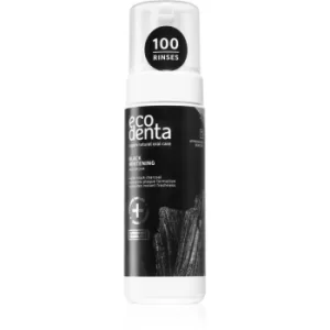Image of Ecodenta Black Charcoal Foam with Whitening Effect Charcoal 150ml