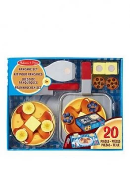 Image of Melissa & Doug Wooden Flip & Serve Pancake Set