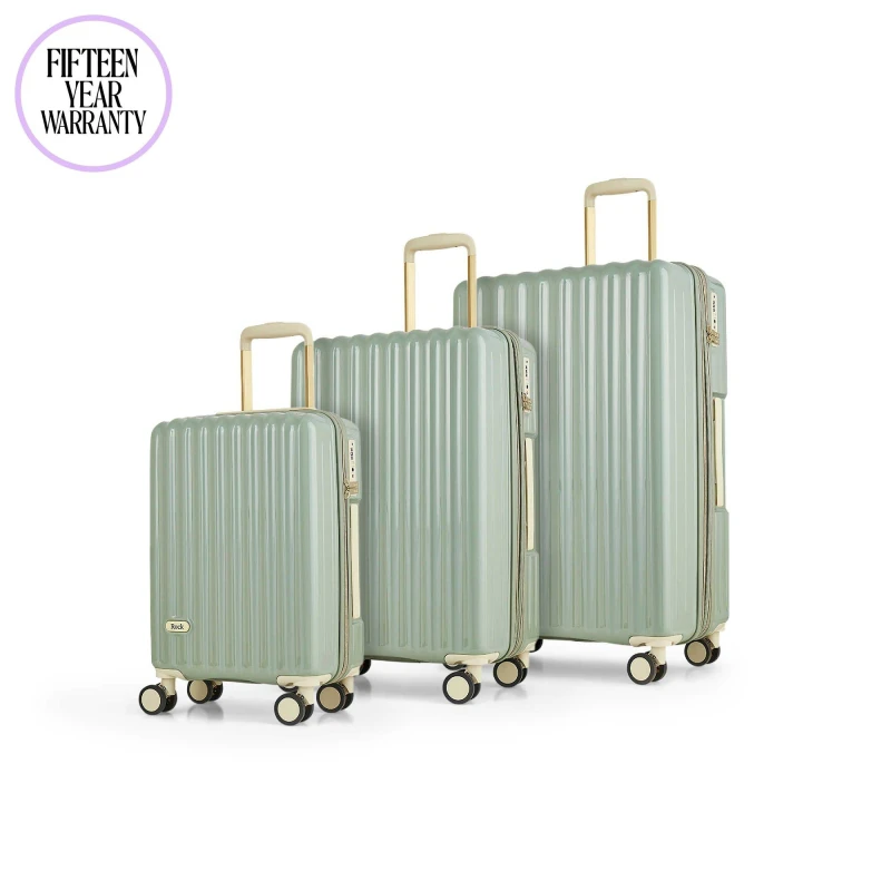 Image of Rock Rock Primrose Cabin Suitcase Green - Rock - Size: Cabin Green Cabin UH18402