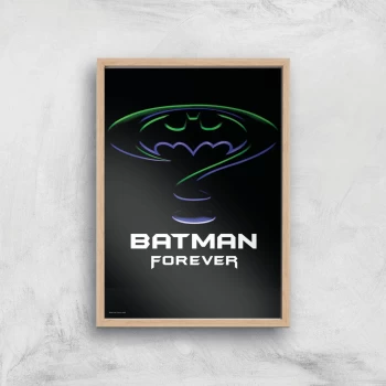 Image of Batman Forever Giclee Art Print - A2 - Wooden Frame