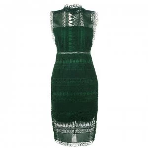 Image of Bardot Mariano Dress - Dark Green