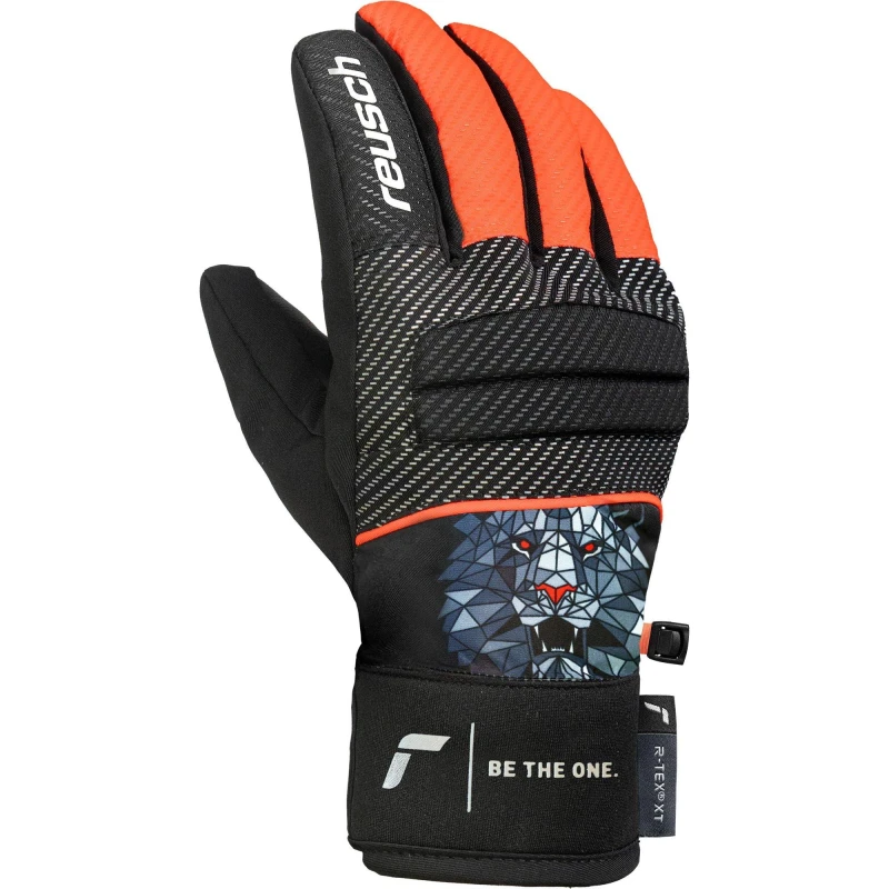 Image of Reusch Kids Warrior Ski Gloves Black male Small Jnr