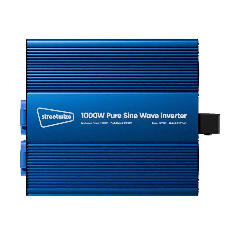 Image of Streetwize 1000 Watt Pure Sine Wave Inverter Blue unisex One Size