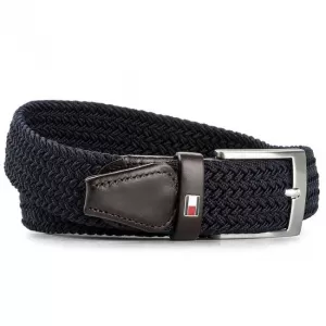 Image of Tommy Hilfiger Slider Buckle Elastic Belt - Sky Captain