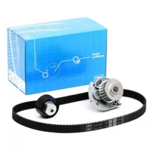 Image of SKF Water Pump + Timing Belt Kit FIAT,LANCIA VKMC 02204-2 46352295,46403659,46751187 50046308,55248394,55282233,55248394,55282233,46403659,46467909