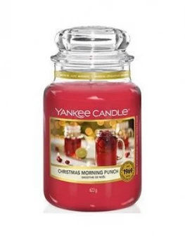 Image of Yankee Candle Christmas Morning Collection ; Christmas Morning Punch Large Classic Jar Candle