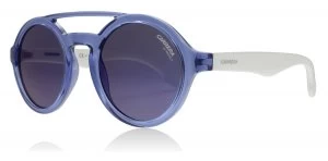 Image of Carrera Junior Carrerino 19 Sunglasses White Blue WWKXT 44mm