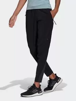 Image of adidas Run Icons 7/8 Soft Shell Running Joggers, Black Size M Women
