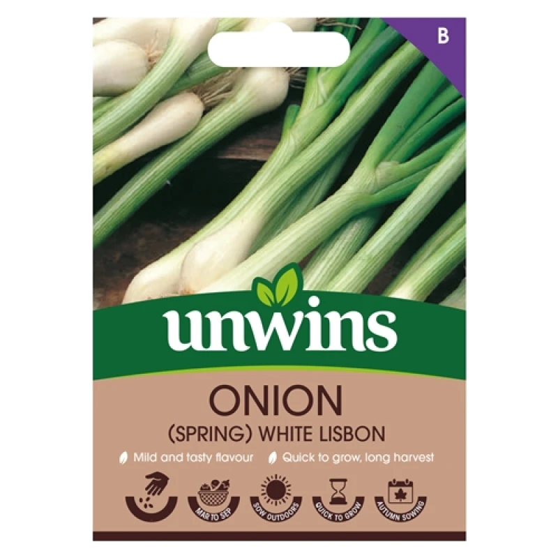 Image of Unwins Onion Spring White Lisbon