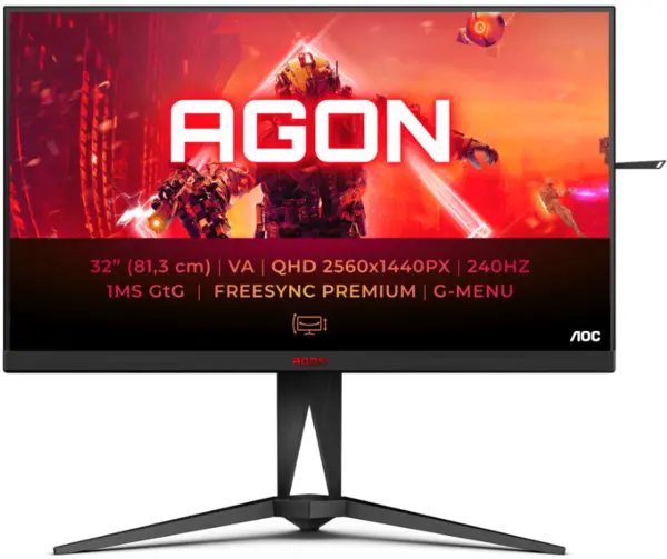 Image of AOC 31.5" AG325QZN/EU Quad HD Gaming LED Monitor