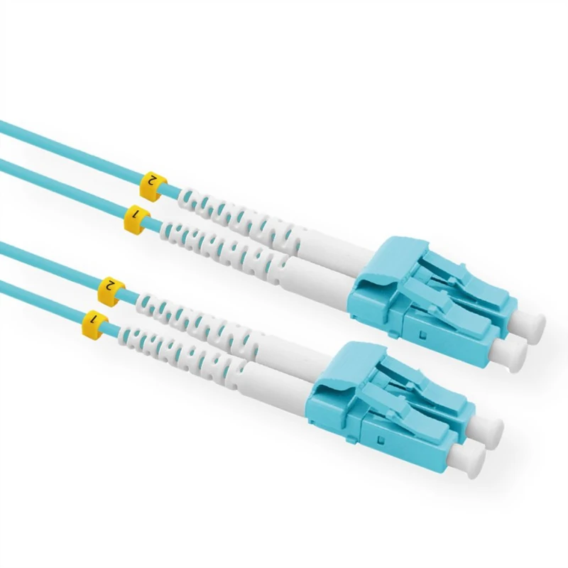 Image of Value 21.99.8821 fibre optic cable 1m LC OM3 Turquoise