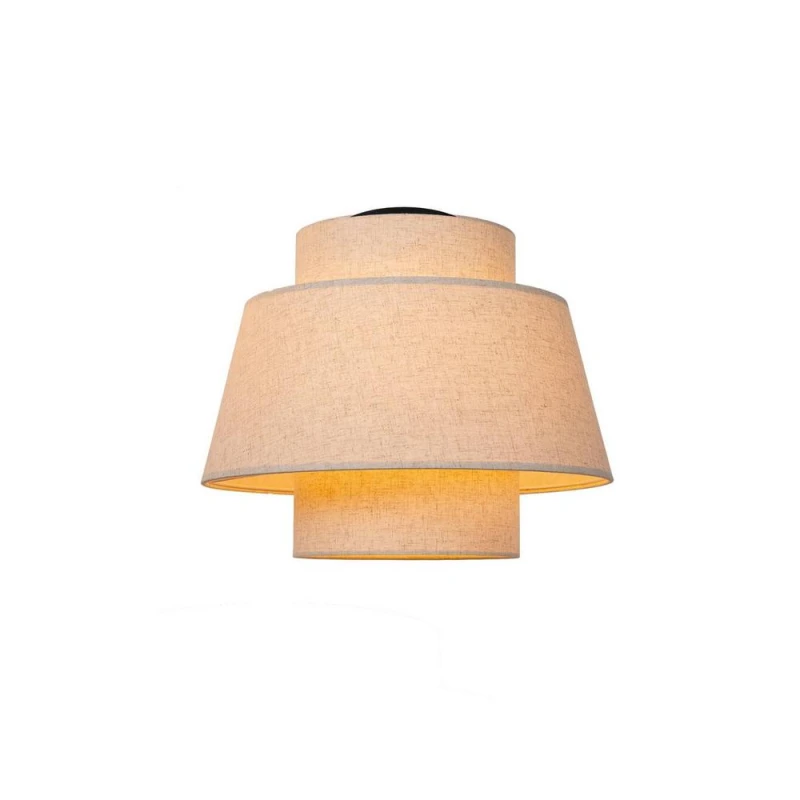 Image of Netlighting Tribute Flush ceiling light Ø40cm 1xE27 Cream in Beige Beige Unisex