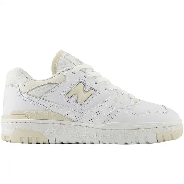Image of New Balance Bb550 Trainers White Cream, 5