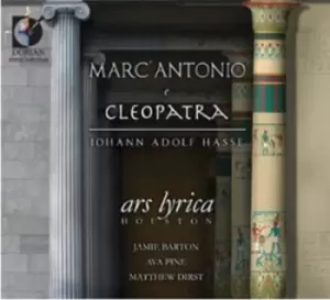 Image of Johann Adolf Hasse - Johann Adolf Hasse: Marc' Antonio E Cleopatra CD Album - Used
