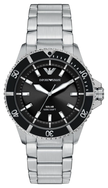 Image of Emporio Armani AR11787 World Explorer Solar-Powered (42mm) Watch