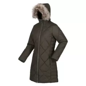 Image of Regatta Fritha II Quilted Coat - Green