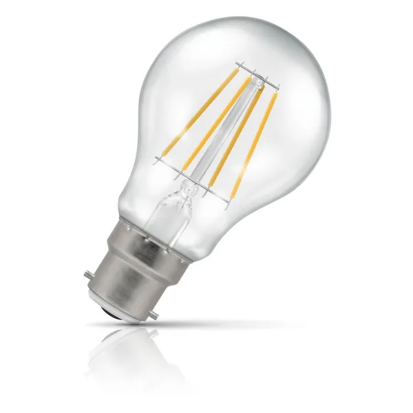 Image of Crompton Lamps LED GLS 7W B22 Filament Cool White Clear (60W Eqv)