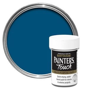 Image of Rust-Oleum Painter's touch Sea blue Gloss Multi-surface Paint 20ml