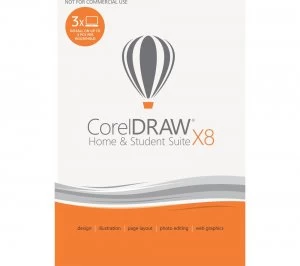 Image of Corel CORELdraw Home and Student suite X8