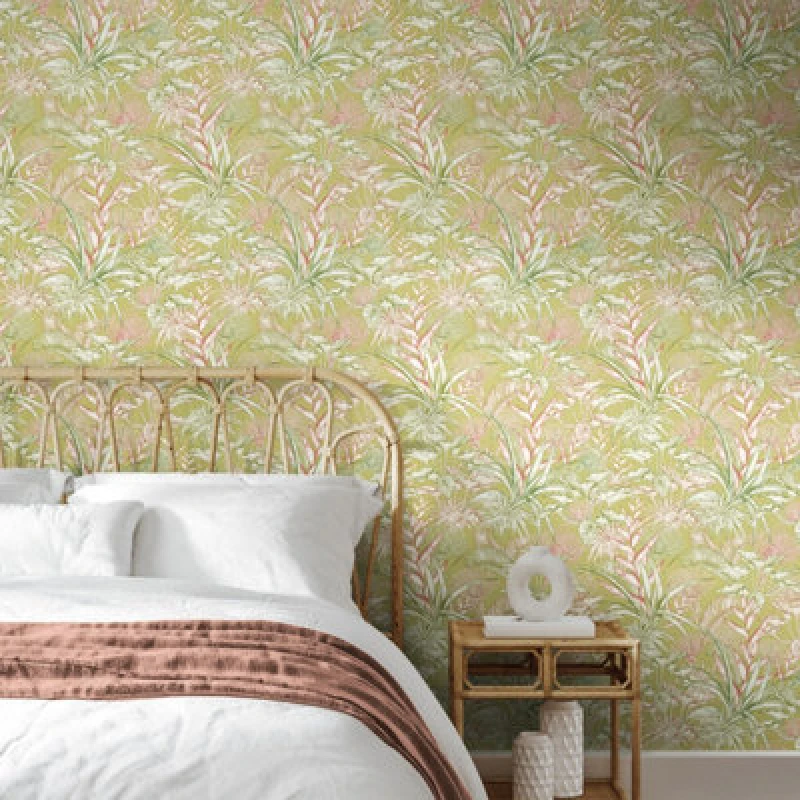 Image of Hoopla Walls Tropical Canopy - Lush Greens 10M Wallpaper