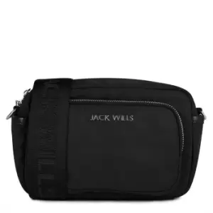 Image of Jack Wills Nylon Cross Body Bag - Black
