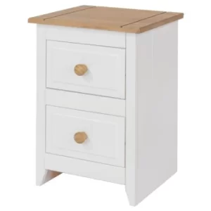 Image of Capri 2 drawer petite bedside cabinet