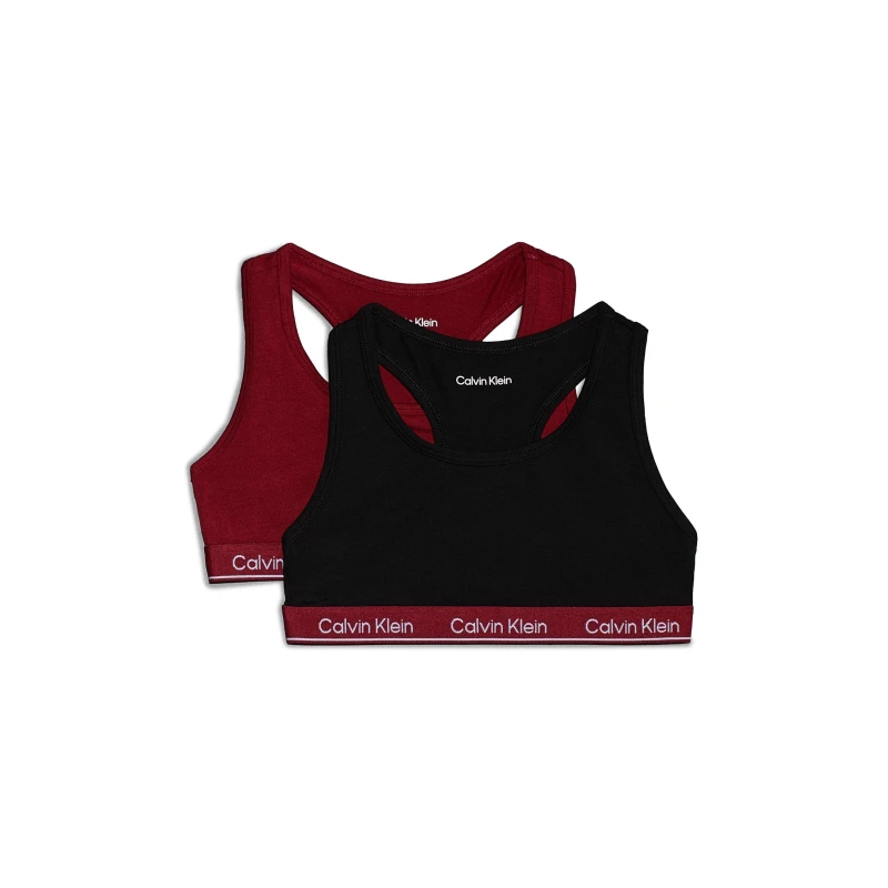 Image of Calvin Klein 2 Pack Brallette - Multi Multi 7 - 8 Years