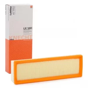 Image of MAHLE Original Air Filter PEUGEOT,CITROEN LX 1451 1444CZ,1444EC,1444VH Engine Filter 1444VJ,1444X0,1444X1,1444CF,1444CZ,1444EA,1444EC,1444EE,1444GH
