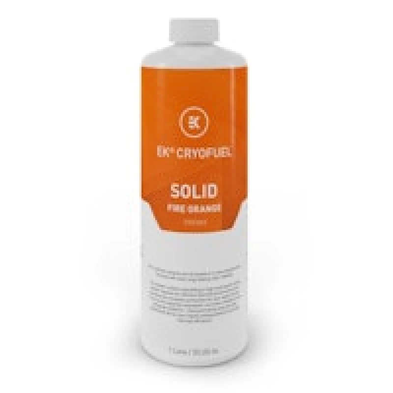 Image of EK Water Blocks EK-CryoFuel Solid Fire Orange 1L Premix...
